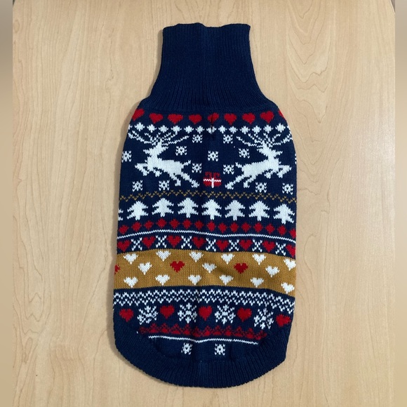 PUPTECK 🎁 Fair Isle Holiday Dog Sweater - Picture 8 of 15